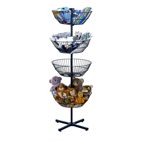 4-Tier Spinner Doll Display China Factory Customized Design