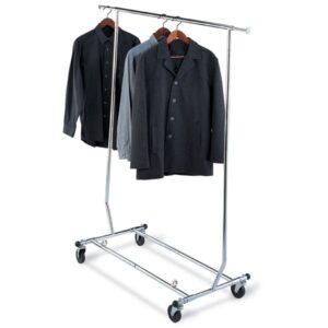 Chrome Mobile Garment Display Rack China Factory Wholesale Price