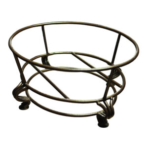 Wicker Basket Metal Display Stands China factory customized