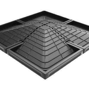 Vacuum Form Vegetable Pedestal Display